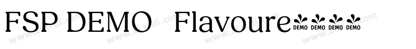 FSP DEMO   Flavoure字体转换